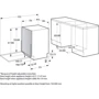 Встраиваемая посудомоечная машина Gorenje GV672C62: Размеры 81.7х59.6х55.6 см