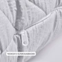Подушка IDEIA Nordic Comfort+ 70х70 см (4820182653353): Наполнитель силиконизированное волокно