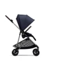 Прогулянкова коляска Cybex Melio Dark Blue з бампером (524000027): Можливість встановлення люльки есть