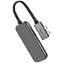 Адаптер Baseus Adapter Dual USB-C to 2хHDMI+2хUSB3.0+SD+RJ45 Space Gray (CAHUB-FZ0G) фото 4