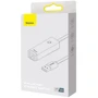Адаптер Baseus Adapter Lite Series USB to RJ45 Ethernet 1000Mbps Black (WKQX000113) фото 9