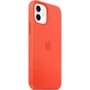 Чехол для iPhone Apple Silicone Case with MagSafe Electric Orange (MKTR3) for iPhone 12/iPhone 12 Pro фото 6