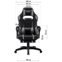 Кресло GT Racer X-2749-1 Black/Green фото 7