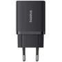 Зарядное устройство Baseus Wall Charger 2xUSB+USB-C Cube Fast Charger 30W Cluster Black (P10111402113-00): Тип сетевое