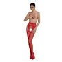 Эротические колготки-бодистокинг Passion ECO S002 red