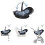 Автокрісло Maxi-Cosi Pebble 360 Pro2 Twillic Black (8052390110) фото 16