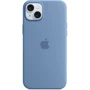Чехол для iPhone Apple iPhone 15 Plus Silicone Case with MagSafe - Winter Blue (MT193ZM/A)
