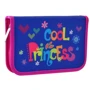 Пенал твердый одинарный с двумя клапанами Smart HP-04 Cool Princess