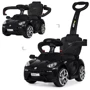 Дитячий електромобіль-толокар 2в1 Bambi чорний (M 3591L-2)