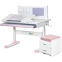 Комплект S ErgoKids TH-325 Pink парта + тумба (TH-325 + BD C3_PINK)