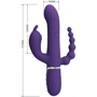 Вибратор с анальным и клиторальным стимулятором LYBAILE Pretty Love Cammy Dark Purple Twinkled Tenderness (BW-500036-2)
