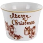 Чашка с блюдцем Lefard Merry Christmas для чая 2 пр. (924-744): Материал фарфор