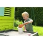 Садовый дом Smoby 2 в 1 с песочницей 174х110 х127 см (810728): Цвет серый