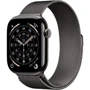 Apple Watch Series 11 GPS + Cellular 46mm Slate Titanium Case with Slate Milanese Loop - M/L (MFD44)