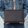 INCARNE Handmade Leather Cover Magnetic Message Brown for MacBook Air 15" M3 | M2 (2024 | 2023): Тип чехла чехол-папка