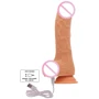 Вибратор с ротацией Toy Joy Get Real Up&Down Rotating Vibr Dildo (телесный)