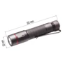 Ліхтар туристичний EMOS P3160 170Lm 1AAA Metal P3160: Сертифікат захищеності IP44