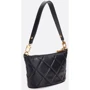 Женская сумка через плечо GUESS CESSILY BUCKET черная (HWQB7679010-BLA): Тип ручки Со съемной ручкой, Длинная ручка, На цепочке