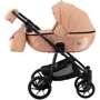 Коляска 2 в 1 Adamex Hybryd Plus BR264 персиковый - медный (принт) атлас (623688): Количество блоков 1