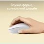 Мышь Logitech M196 Bluetooth White (910-007460): Тип сенсора оптический