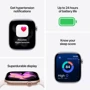 Apple Watch Series 11 GPS 42mm Silver Aluminium Case with Purple Fog Sport Band - M/L (MEU74)