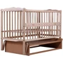 Ліжко Babyroom Веселка маятник, відкидний бік DVMO-2 бук світлий (натуральний) (622002)