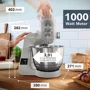 Кухонний комбайн Bosch MUM5XL72: Матеріал насадок металл