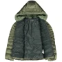 Куртка CMP Woman Jacket Fix Hood 31K3006F-F739 42 (34) оливковая зимняя с капюшоном и мехом: Длина рукава Длинный
