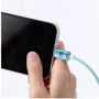 Кабель Baseus USB Cable to Lightning Crystal Shine Series 2.4A 1.2m Sky Blue (CAJY001103): Длина 1.2 м