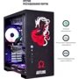 Корпус QUBE GRIFFIN Aluminum Black God Of War Black Printed (QBU5A_WBNU3PGOW): Форм-фактор материнской платы ATX/MicroATX/Mini-ITX