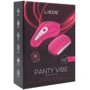 Вибратор в трусики Liebe Panty Vibe Recargable Cerise, нагрев до 39 °C, пульт, трусики в комплекте