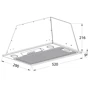 Витяжка Pyramida ABH 52 PBA (1150) WH: Тип монтажу Вбудований
