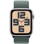Apple Watch SE 2 2024 40mm GPS Starlight Aluminum Case with Lake Green Sport Loop (MXEH3QH/A) UA: Материал корпуса Алюминий