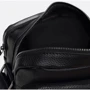 Чоловіча сумка через плече чорна Keizer (k14014-black): Фактура Матовая, Гладкая