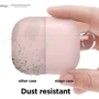 Чехол Elago Liquid Hybrid Case with Keychain Lovely Pink (EAP3RH-HANG-LPK) for Airpods 3 фото 1