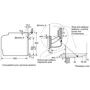 Духова шафа електрична Siemens HN678G4S6: Розміри 59.5 x 59.4 x 54.8 см