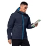 Куртка Jack Wolfskin Frosty Morning JKT M 1113721-1010 48 темно-синяя зимняя с капюшоном: Вид Куртки