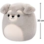 Мягкая игрушка Squishmallows Шнауцер Шон 30 см (SQCR06682) фото 6