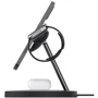 Зарядний пристрій Belkin Wireless Charger Base Station MagSafe Black (WIZ009VFBK) for iPhone 16 I 15 I 14 I 13 I 12 series and Apple Watch фото 6