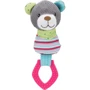 Іграшка для цуценят Trixie Junior Ведмедик з кільцем 23 см сірий (4011905361772)