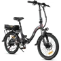 Электровелосипед SAMEBIKE JG20 (350 Вт, 10 А/час, 36 В, 25 км/ч), колеса 20, черный: Допустимая нагрузка, кг 120