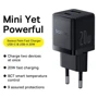 Зарядное устройство Baseus Wall Charger Palm USB-C+USB 20W with USB-C Cable Black (P10111608113-01) фото 11
