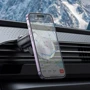 Тримач Hoco Car Holder Air Vent H23 Black Metal Grey фото 7