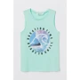 Майка H & M 7415419 146-152 см м'ятна