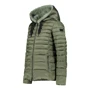 Куртка Woman Jacket Fix Hood 31K3006F-F739 44 зеленая зимняя с капюшоном и мехом: Страна производитель Китай