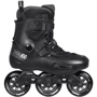 Роликовые коньки Ролики Powerslide Zoom Pro 100 black, 41,0-42,0 (902410): Расположение колес in-line
