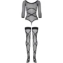 Бодистокинг Obsessive Bodystocking G320 black S/M/L