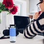 Термокухоль Contigo Metra Transit Autoseal Stainless Opaque White with Periwinkle 470 мл (74171): Матеріал корпусу Сталь