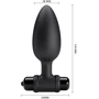 Анальный стимулятор с вибрацией Pretty Love Vibra Butt Plug II, BI-040107