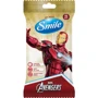 Салфетки влажные Smile Marvel антибактериальные 15 шт: Область применения Тело